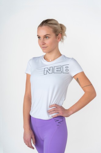 Футболка FIT Activewear Functional T-shirt with Short Sleeves White 440