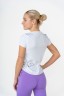 Футболка FIT Activewear Functional T-shirt with Short Sleeves White 440