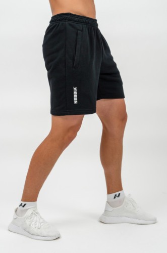 Шорты Nebbia Athletic Sweatshorts Maximum Black 336