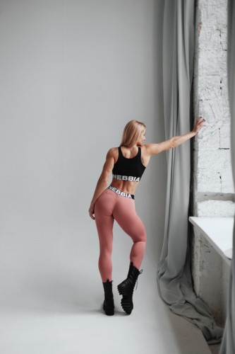 ТОП SMART ZIP FRONT SPORTS BRA BLACK 578