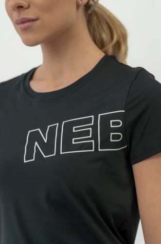 Футболка FIT Activewear Functional T-shirt with Short Sleeves Black 440