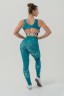 Леггинсы Nebbia Workout leggings ROUGH GIRL Green 616 
