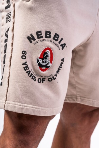 Шорти Nebbia Washed Sweat Shorts LEGEND Light Grey 786
