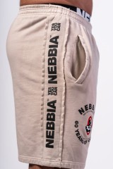 Шорты Nebbia Washed Sweat Shorts LEGEND Light Grey 786