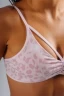 Топ Nebbia Medium Support Leopard Sports Bra PRIMAL Pink Leopard 854