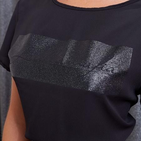 Топ CROPPED BLACK 