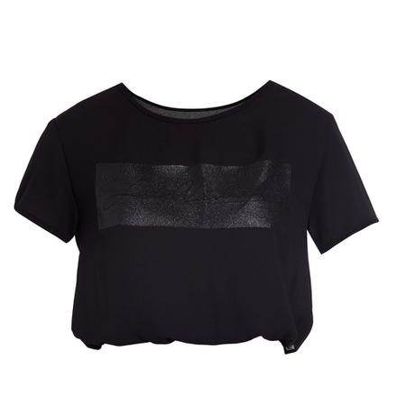 Топ CROPPED BLACK 