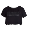 Топ CROPPED BLACK 