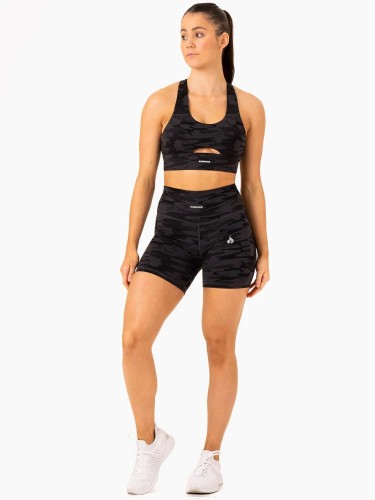 Шорти Base Mid Length Short - Black Camo