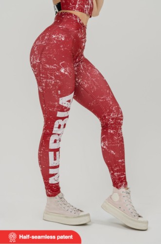 Леггинсы Nebbia Workout leggings ROUGH GIRL Red 616