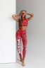 Леггинсы Nebbia Workout leggings ROUGH GIRL Red 616