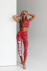 Легінси Nebbia Workout leggings ROUGH GIRL Red 616