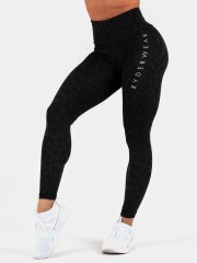 Леггинсы Ryderwear Instinct Scrunch Bum Leggings - Leopard Black