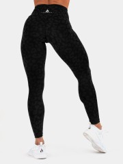 Леггинсы Ryderwear Instinct Scrunch Bum Leggings - Leopard Black