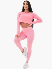Кроп-топ Ryderwear Staples Cropped Sweater - Pink