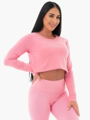 Кроп-топ Ryderwear Staples Cropped Sweater - Pink