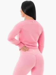 Кроп-топ Ryderwear Staples Cropped Sweater - Pink