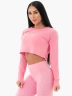 Кроп-топ Ryderwear Staples Cropped Sweater - Pink