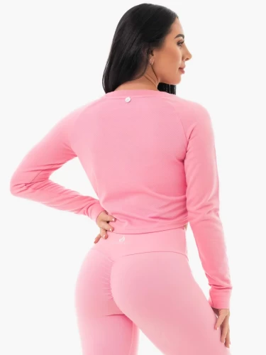 Кроп-топ Ryderwear Staples Cropped Sweater - Pink