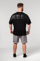 Шорты Nebbia Washed-off Gym Sweatshorts NO BS Light Grey 367