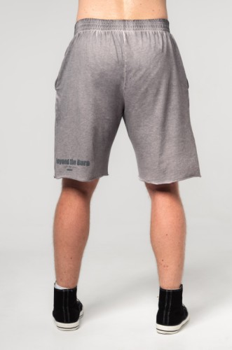 Шорти Nebbia Washed-off Gym Sweatshorts NO BS Light Grey 367