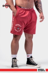 Шорты Nebbia Washed Sweat Shorts LEGEND Red  786