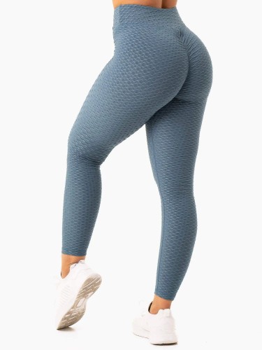 Леггинсы Optic Scrunch Bum Leggings - Teal