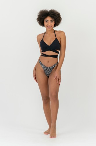Купальні трусики Nebbia VITORIA bikini bottom Zebra White 744
