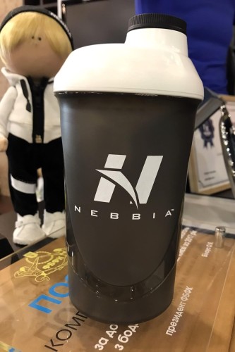 Шейкер Nebbia Yes You Can Shaker Grey 600 ml
