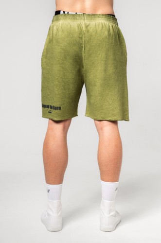Шорти Nebbia Washed-off Gym Sweatshorts NO BS Green 367