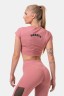 ТОП SHORT SLEEVE SPORTY CROP TOP OLD ROSE 584