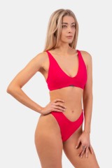 ТОП TRIANGLE BRALETTE BIKINI TOP WITH PADDING PINK 457