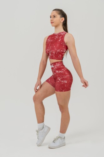 Шорты Nebbia High waisted leggings shorts 5'' HAMMIES Red 615