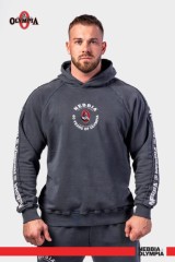 Худі Nebbia Washed Hoodie HERITAGE Black 793