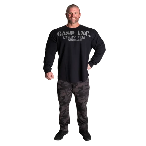 Термосвитер для спортзала GASP Thermal Gym Sweater 220591 Asphalt