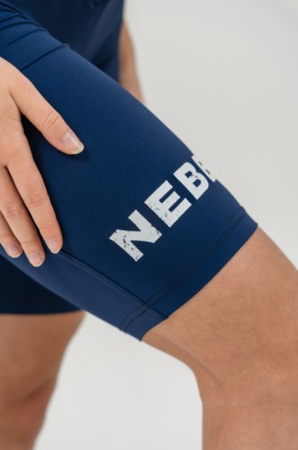 Велосипедки Nebbia High waisted leggings shorts 9'' SNATCHED Dark Blue 614