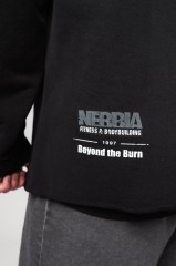 Худи Nebbia Oversized Pullover Hoodie NO BS Black 363