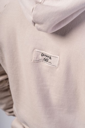 Худи Nebbia Washed Hoodie HERITAGE Light Grey 793