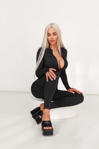 Комбінезон Fitzona Jumpsuit Fitness Black MACFTZ01