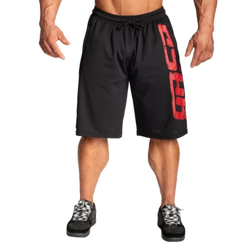 Шорты сетчатые GASP Pro Mesh Shorts 220666 Black/Red