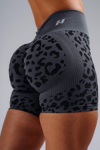 Шорты Nebbia Push-Up Compression Leopard Shorts PRIMAL Black Leopard 856