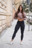 Штани High Waist & Lifting Effect Bubble Butt pants Black 587