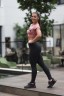 Штани High Waist & Lifting Effect Bubble Butt pants Black 587