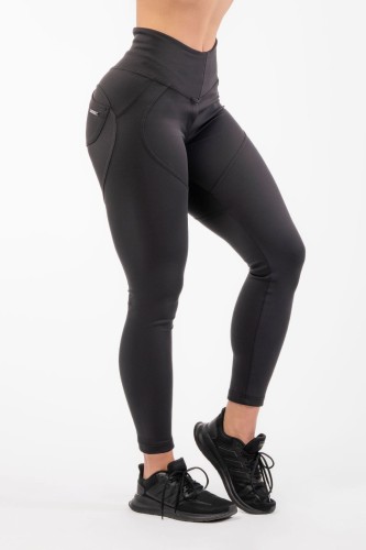 Штани High Waist & Lifting Effect Bubble Butt pants Black 587