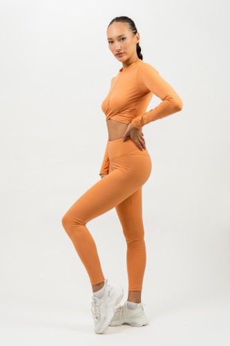 Леггинсы High Waisted Scrunch Butt Leggings ELEVATED Orange 462