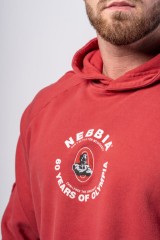 Худи Nebbia Washed Hoodie HERITAGE Red  793