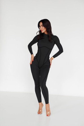 Комбинезон Fitzona Jumpsuit Fitness Black MACFTZ02