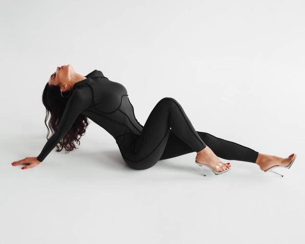 Комбинезон Fitzona Jumpsuit Fitness Black MACFTZ02