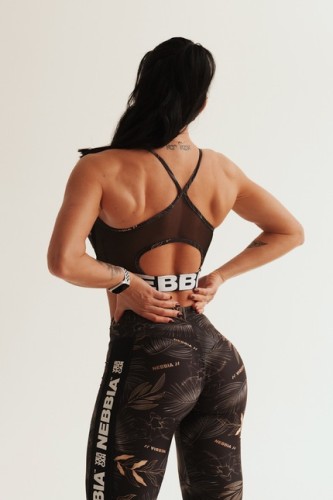 ТОП EARTH POWERED SPORTS BRA 565 VOLCANIC BLACK