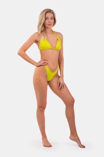 КУПАЛЬНІ ТРУСИКИ HIGH CUT V-SHAPE BIKINI BOTTOM GREEN 456